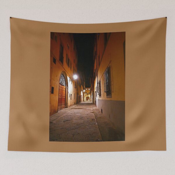 Item preview, Night street with white lady, Florence designed and sold by paulboizot.