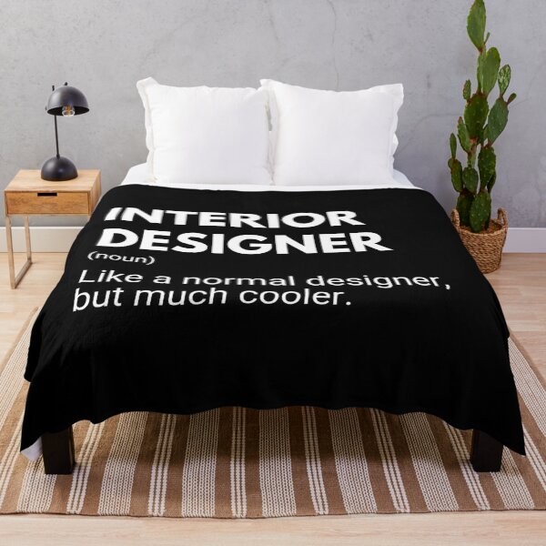 Item preview, Interior Designer Like A Normal Designer But Much Cooler Funny designed and sold by CuteLovelyDesigns.