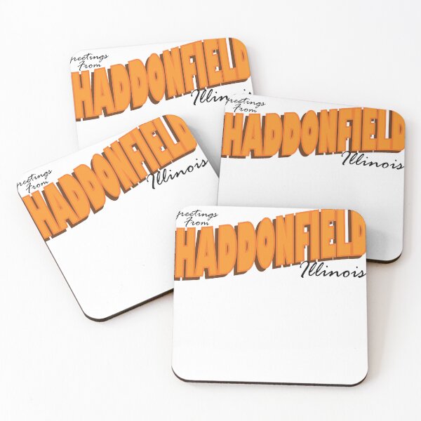 Item preview, Greetings from Haddonfield! Retro Tourist Design designed and sold by HorrorEggs.