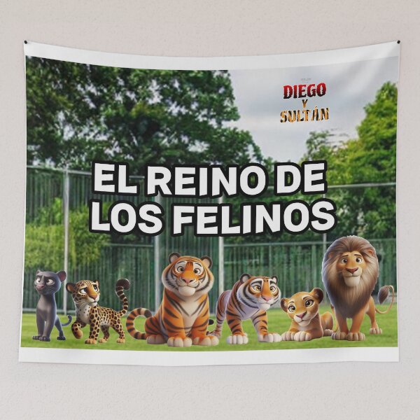Item preview, Diego and Sultan: The Kingdom of the Felines designed and sold by DirStrangeShop.