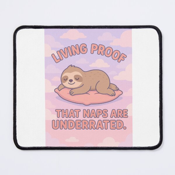 Item preview, Living Proof That Naps Are Underrated – Funny Sleep Lover Design designed and sold by TheCreativeVLT.