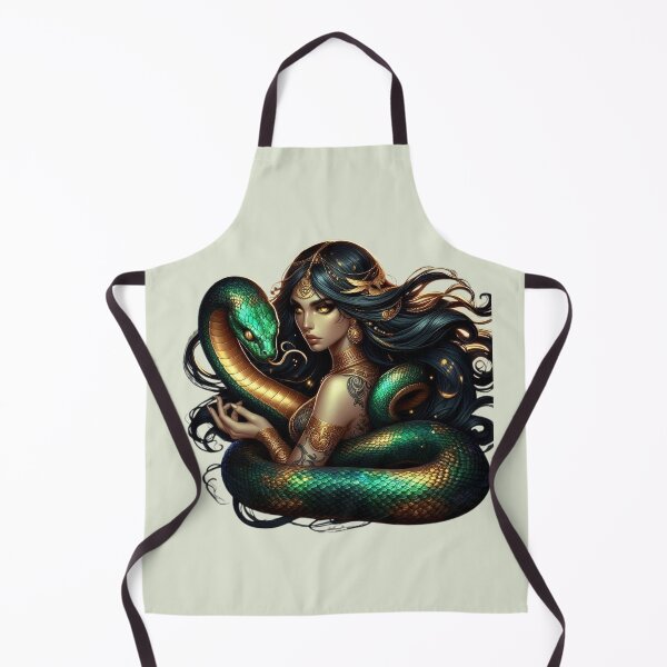 Item preview, Serpent Guardian – Totem Mystical Spirit designed and sold by Roberta Calabrese.