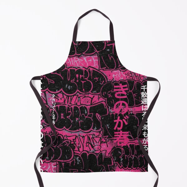 Item preview, Dark Japanese Graffiti: Vertical Positive Words on Pinkish-Red Designs designed and sold by JohnnyVillas.
