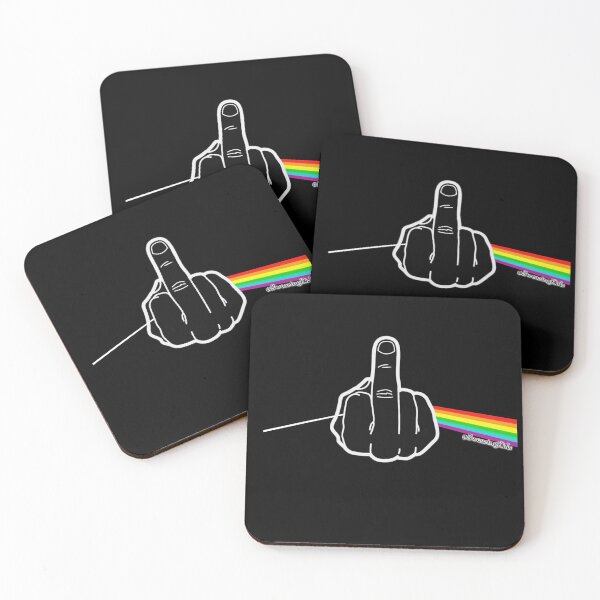 Item preview, Dark Side Of The Middle Finger designed and sold by SwearingKids.