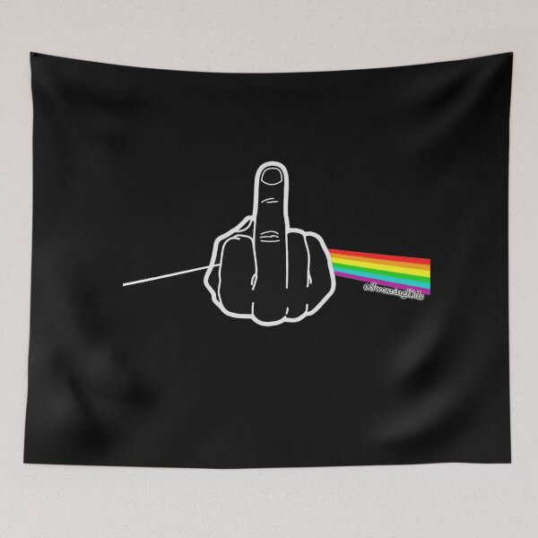 Item preview, Dark Side Of The Middle Finger designed and sold by SwearingKids.