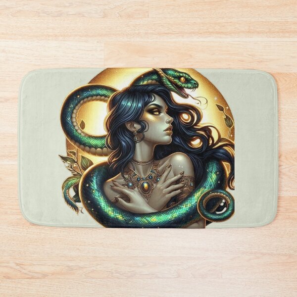 Item preview, Serpent Guardian – Totem Mystical Spirit designed and sold by Roberta Calabrese.