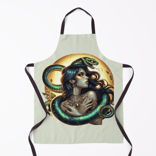 Item preview, Serpent Guardian – Totem Mystical Spirit designed and sold by Roberta Calabrese.