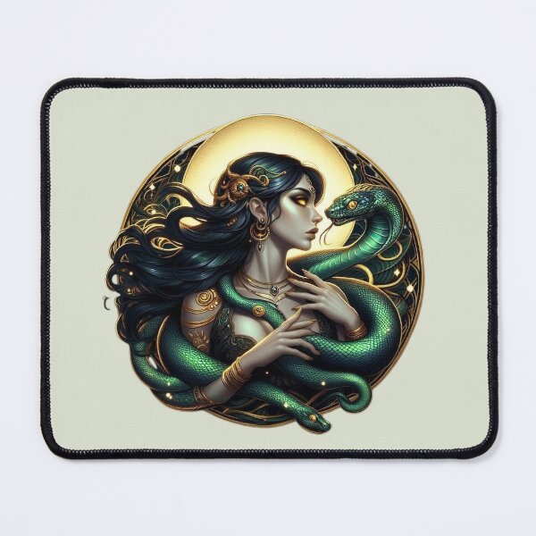 Item preview, Serpent Guardian – Totem Mystical Spirit designed and sold by Roberta Calabrese.