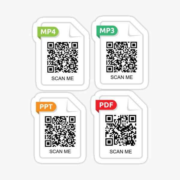 Item preview, Rick roll 4 in 1 stickers qr code designed and sold by HanHanChan.