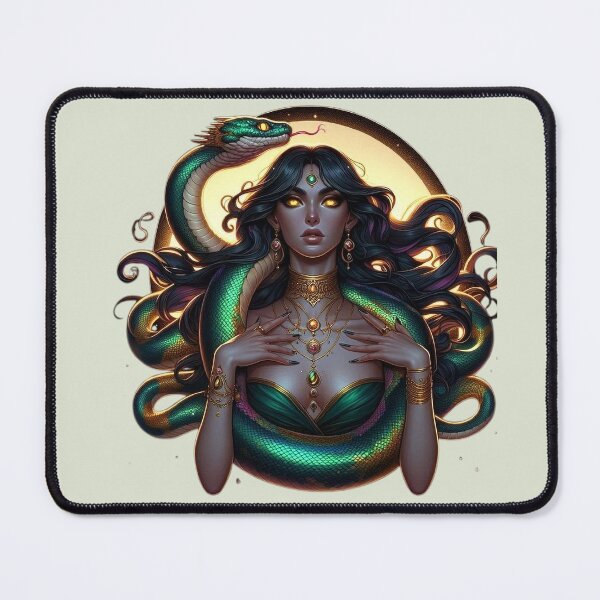 Item preview, Serpent Guardian – Totem Mystical Spirit designed and sold by Roberta Calabrese.