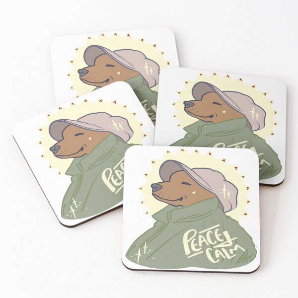 Item preview, Peaceful Pooch - POZER designed and sold by Pozer Designs.