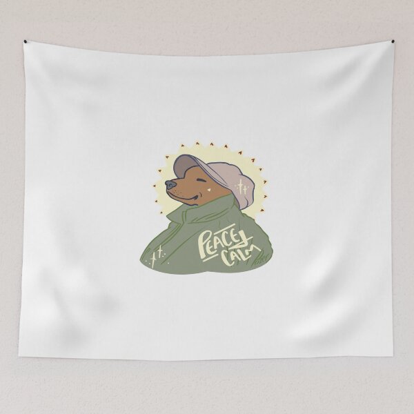 Item preview, Peaceful Pooch - POZER designed and sold by Pozer Designs.