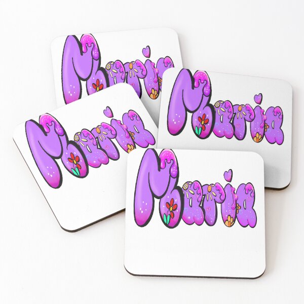 Item preview, Maria popular girls first name in white. Top 100 Personalized personalised customised name Maria  designed and sold by Artonmytee.