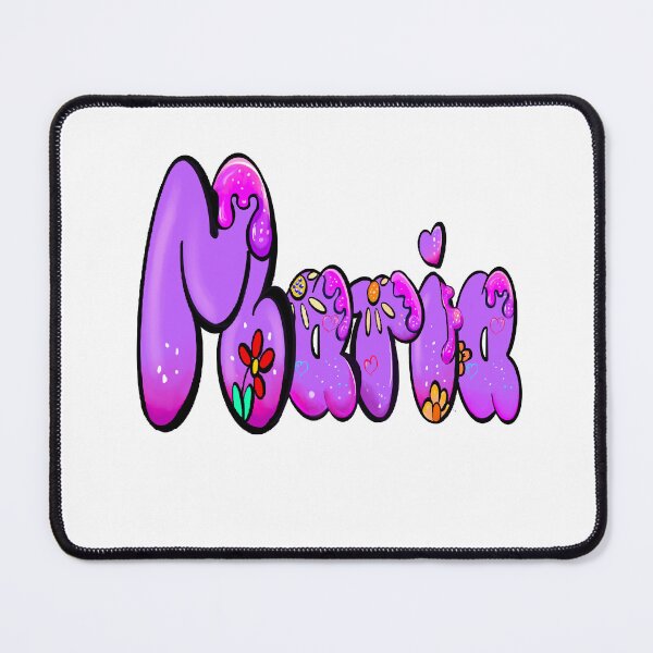 Item preview, Maria popular girls first name in white. Top 100 Personalized personalised customised name Maria  designed and sold by Artonmytee.