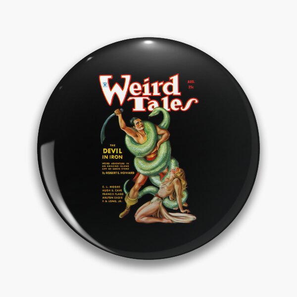 Item preview,  Vintage Weird Tales Magazine Devil in Iron designed and sold by TeeARTHY.