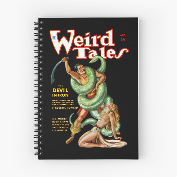Item preview,  Vintage Weird Tales Magazine Devil in Iron designed and sold by TeeARTHY.