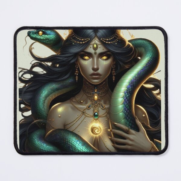 Item preview, Serpent Guardian – Totem Mystical Spirit designed and sold by Roberta Calabrese.