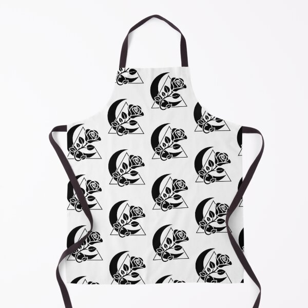 Item preview, Modern Trendy Black and white floral moon designed and sold by SOUFIANE1991.
