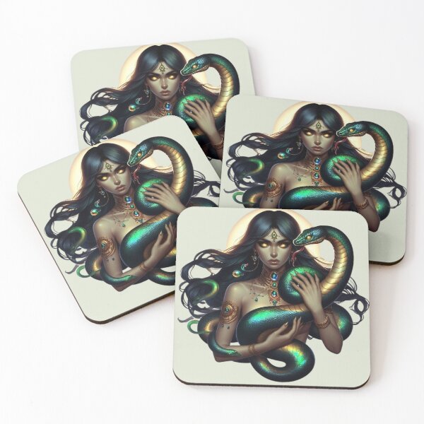 Item preview, Serpent Guardian – Totem Mystical Spirit designed and sold by Roberta Calabrese.