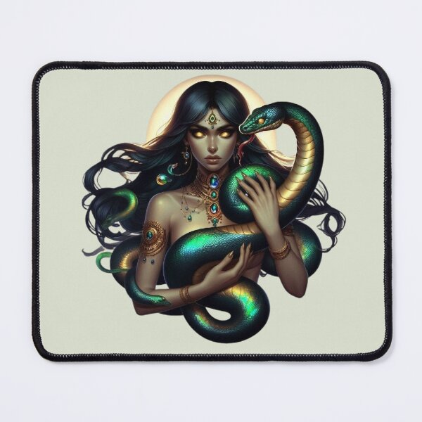 Item preview, Serpent Guardian – Totem Mystical Spirit designed and sold by Roberta Calabrese.