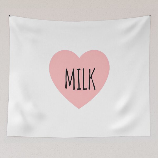 Item preview, I Heart Milk  designed and sold by CharmStudio.