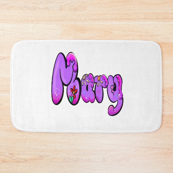 Item preview, Mary popular girls first name in purple Personalized personalised customised name Mary  designed and sold by Artonmytee.