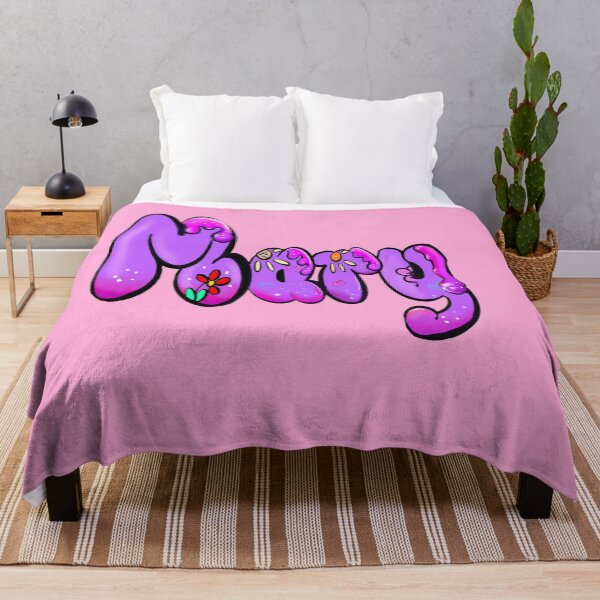 Item preview, Mary popular girls first name in purple Personalized personalised customised name Mary  designed and sold by Artonmytee.