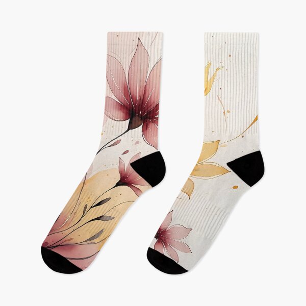 Item preview, Wild Bloom FlowSoft – Abstract Floral Boho Watercolor designed and sold by Mos Thainique.