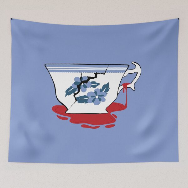 Item preview, Hannibal Broken Teacup in Blood designed and sold by orionlodubyal.