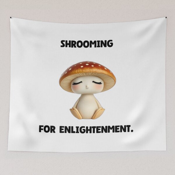 Item preview, Meditative Mushroom designed and sold by allogy.