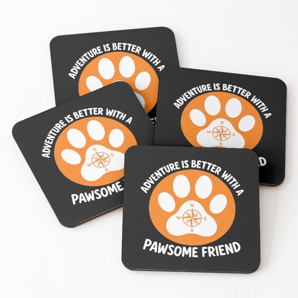 Item preview, Adventure Is Better with a Paw-some Friend – Dog Lover Hiking designed and sold by Fikuall.