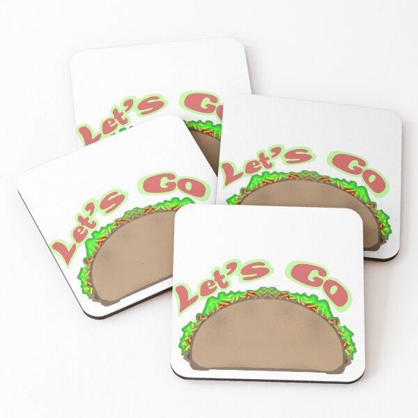 Item preview, Cute pastel “Let’s Go Taco”  designed and sold by TryhardArtist2.