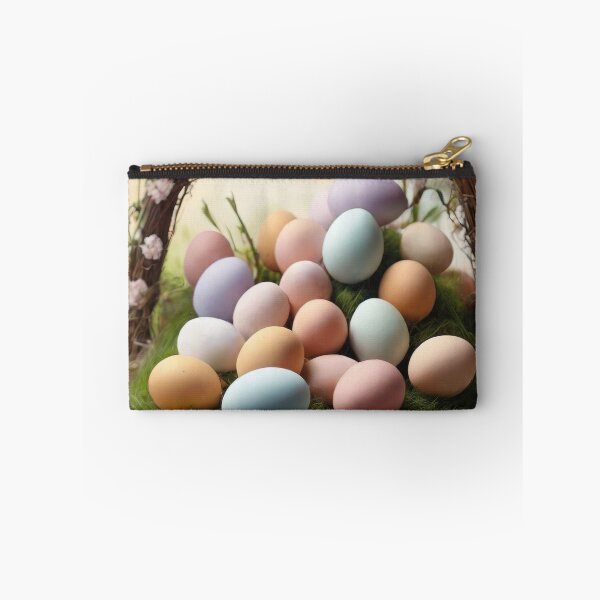 Item preview, Easter colored eggs in a basket designed and sold by digoarpi.