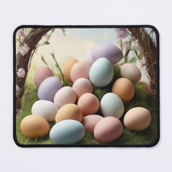 Item preview, Easter colored eggs in a basket designed and sold by digoarpi.