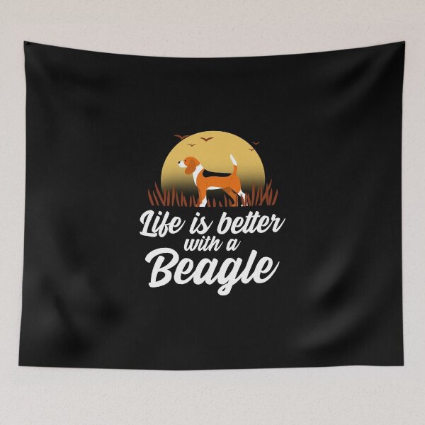 Item preview, Life is better with the Beagle designed and sold by 87-Aesthetics.