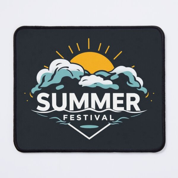 Item preview, "Summer Festival" – Bold Weather-Themed Logo Shirt designed and sold by apoknight.