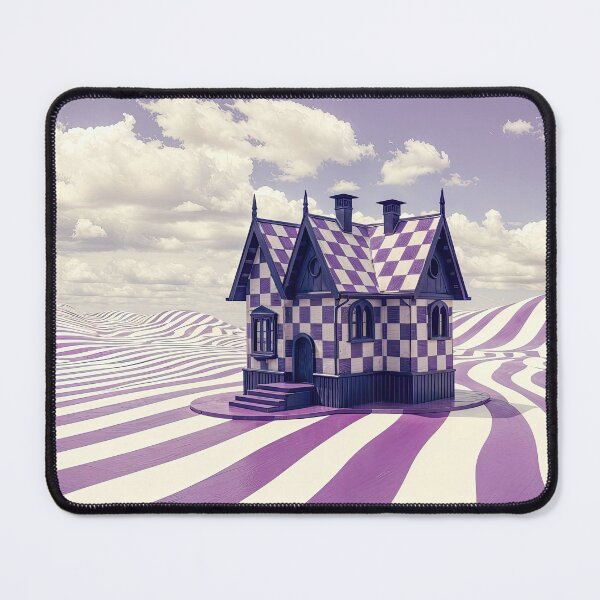 Item preview, Purple and White World designed and sold by Elisabeth Lucas.