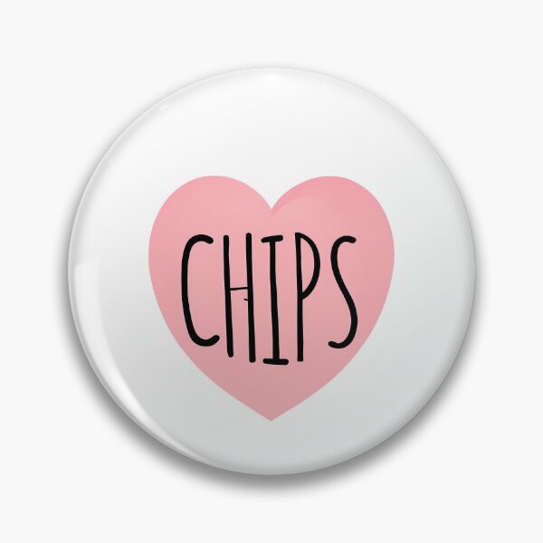 Item preview, I Heart Chips  designed and sold by CharmStudio.
