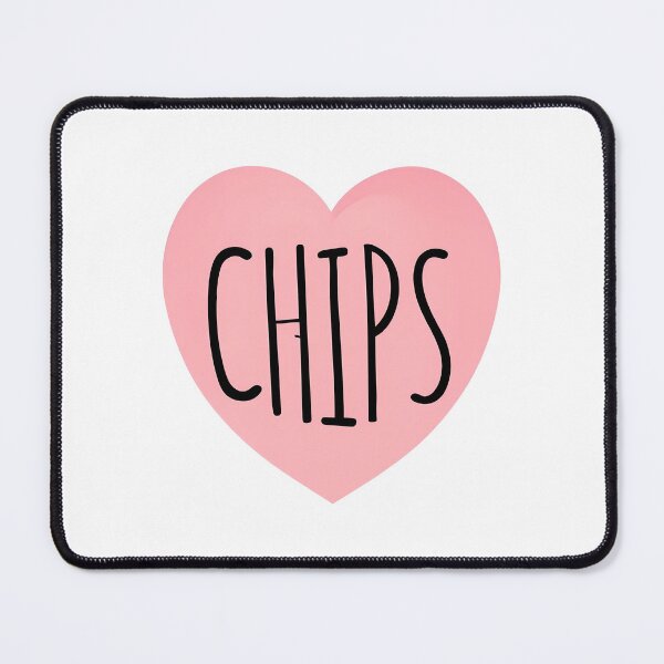 Item preview, I Heart Chips  designed and sold by CharmStudio.