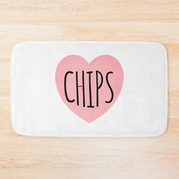 Item preview, I Heart Chips  designed and sold by CharmStudio.