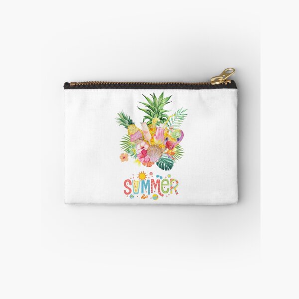 Item preview, Tropical Summer Vibes - Colorful Fruit & Palm Illustration designed and sold by MaverickMarks.