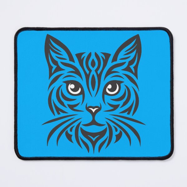 Item preview, Tribal Cat Face designed and sold by JrSkDesign ✅ .
