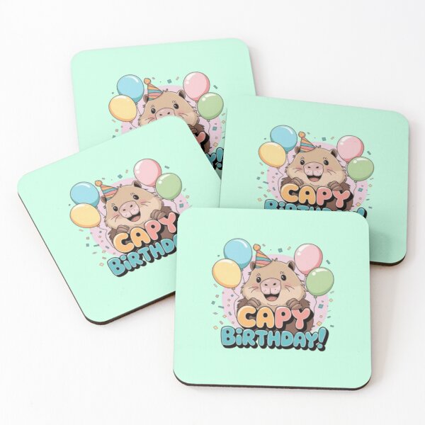 Item preview, Capy Birthday! designed and sold by Syrupulse.