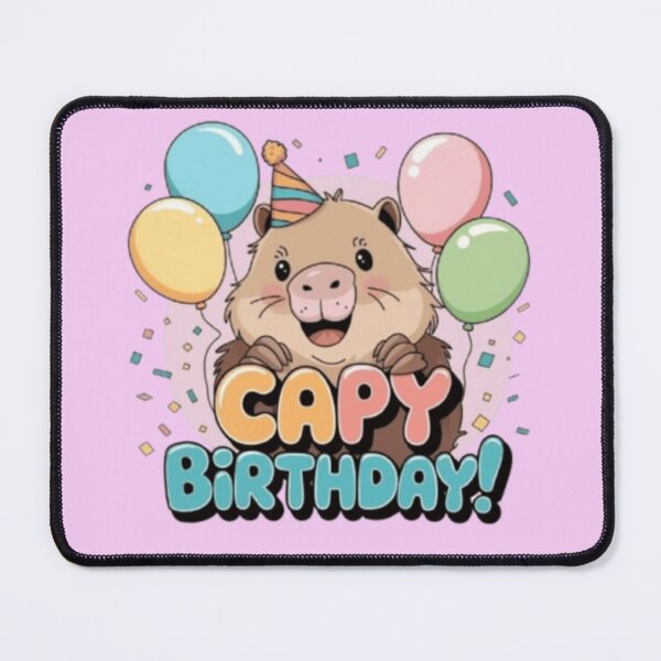 Item preview, Capy Birthday! designed and sold by Syrupulse.