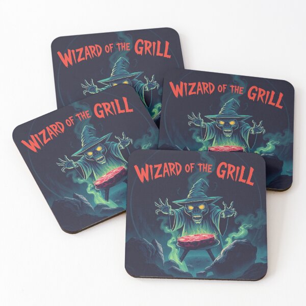 Item preview, Wizard of the Grill – Summon the Steak! designed and sold by apoknight.