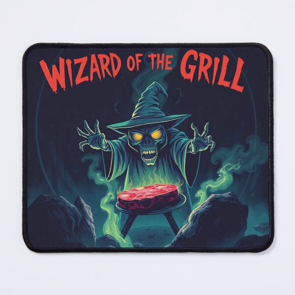 Item preview, Wizard of the Grill – Summon the Steak! designed and sold by apoknight.