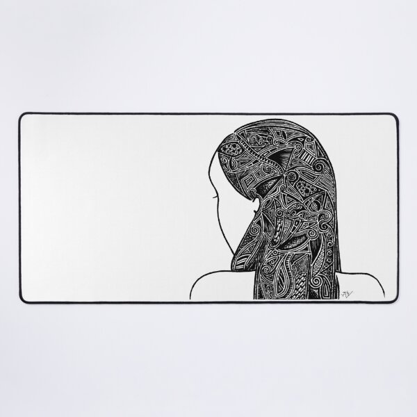 Item preview, A Girl's Silhouette  designed and sold by Anna DeVries.