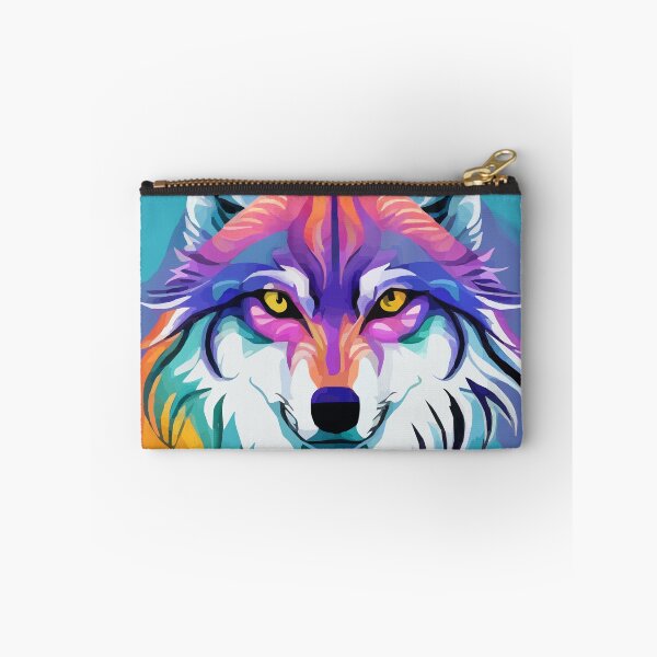Item preview, psychedelic wolf designed and sold by Andre Faubert.