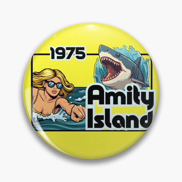 Item preview, Shark attack, amity island 1975 designed and sold by coloursforkids.