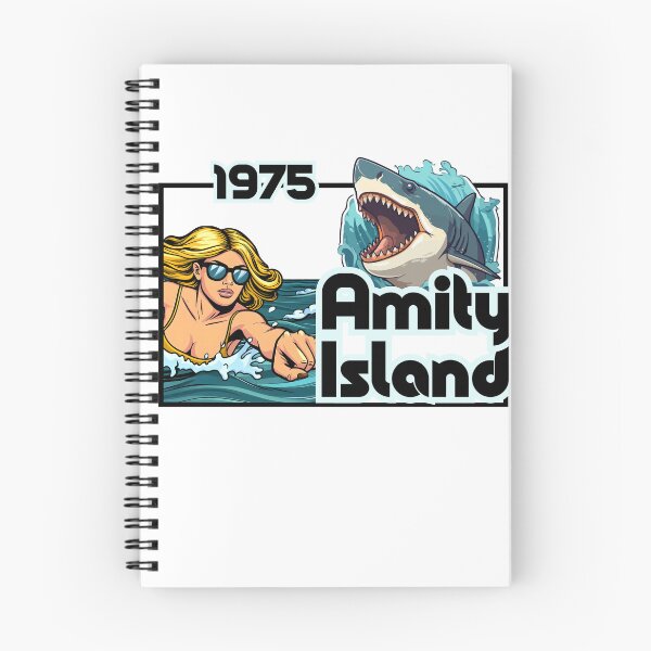 Item preview, Shark attack, amity island 1975 designed and sold by coloursforkids.